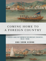 Coming Home to a Foreign Country: Xiamen and Returned Overseas Chinese, 1843–1938