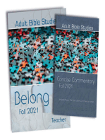Adult Bible Studies Fall 2021 Teacher/Commentary Kit