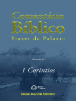 Comentário Bíblico Prazer da Palavra, fascículo 46 — 1 Coríntios