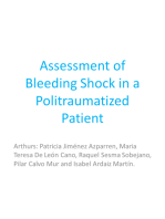 Assessment of bleeding Shock in a Politraumatized Patient