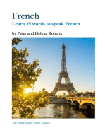 French - Learn 35 Words to Speak French