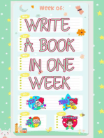 Write a Book in One Week: MFI Series1, #4