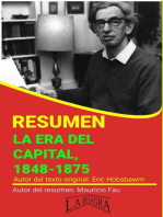 Resumen de La era del Capital, 1848-1875 de Eric Hobsbawm: RESÚMENES UNIVERSITARIOS