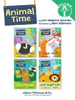 Animal Time Set #1 (Animal Time: Time to Read, Level 1)