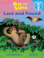 Bat and Sloth Lost and Found (Bat and Sloth: Time to Read, Level 2)