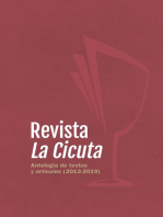 Revista La Cicuta: Antología de textos y artículos (2013-2019)