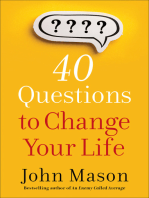 40 Questions to Change Your Life