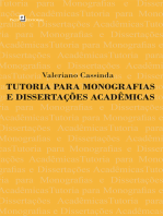 Tutoria para monografias e dissertações acadêmicas