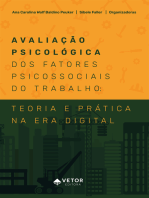 Avaliação psicológica dos fatores psicossociais do trabalho