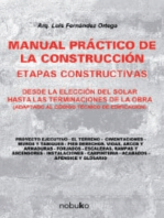 Manual práctico de la construcción: Etapas constructivas, desde la elección del solar hasta las terminaciones de obra (adaptado al código técnico de edificación)