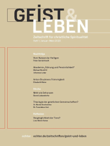 Geist & Leben 1/2020: Zeitschrift für christliche Spiritualität
