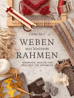 Weben mit kleinem Rahmen