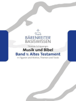 Musik und Bibel, Band 1: Altes Testament: 111 Figuren und Motive, Themen und Texte