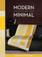 Modern Minimal: 20 Bold & Graphic Quilts