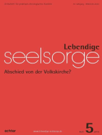 Lebendige Seelsorge 5/2019: Abschied von der Volkskirche?