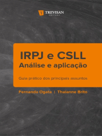 IRPJ e CSLL análise e aplicação: Guia prático dos principais assuntos