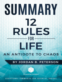 Summary: 12 Life: An Antidote to Chaos - by Jordan B. Peterson by EssentialInsight Summaries - Ebook | Scribd