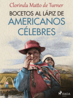 Bocetos al lápiz de americanos célebres