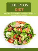 The Pcos Diet: Complete Guide and Easy Recipes for People on Insulin Resistance Diet