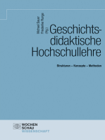 Geschichtsdidaktische Hochschullehre: Strukturen – Konzepte – Methoden