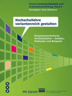 Hochschullehre variantenreich gestalten: Kompetenzorientierte Hochschullehre - Ansätze, Methoden und Beispiele