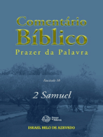 Comentário Bíblico Prazer da Palavra, fascículo 10 — 2 Samuel: 2 Samuel