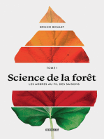 Science de la forêt - TOME 1: LES ARBRES AU FIL DES SAISONS
