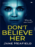 Don't Believe Her: A Completely Gripping Psychological Thriller Full of Twists