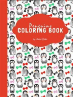 Cute Penguins Coloring Book for Kids Ages 3+ (Printable Version)