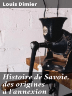 Histoire de Savoie, des origines à l'annexion