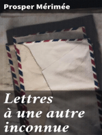 Lettres à une autre inconnue