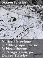 Notice historique et bibliographique sur la bibliothèque de Draguignan, par Octave Teissier