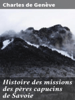 Histoire des missions des pères capucins de Savoie