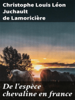 De l'espèce chevaline en france: Rrapport fait au conseil supérieur des haras sur les travaux de la session de 1850