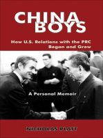 China Boys: How U.S. Relations with the PRC Began and Grew—A Personal Memoir