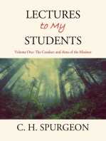 Lectures to My Students: Volume One: The Conduct and Aims of the Minister