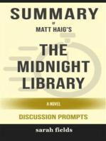 Summary of The Midnight Library: A Novel by Matt Haig : Discussion Prompts