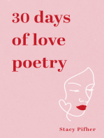 30 Days of love poetry