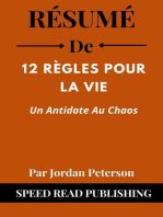 Résumé De 12 Règles Pour La Vie Par Jordan Peterson Un Antidote Au Chaos