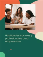 Habilidades sociales y profesionales para empresarios