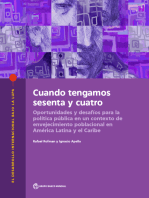 Cuando tengamos sesenta y cuatro: Oportunidades y desafíos para la política pública en un contexto de envejecimiento poblacional en América Latina y el Caribe