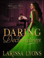Daring Declarations: Mistress in the Making, #3