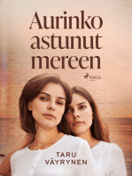 Aurinko astunut mereen