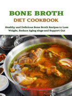 Bone Broth Diet Cookbook Healthy and Delicious Bone Broth Recipes to Lose Weight, Reduce Aging signs and Support Gut