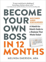 Become Your Own Boss in 12 Months, Revised and Expanded: A Month-by-Month Guide to a Business That Works Today!