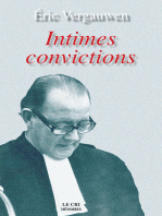 Intimes convictions: Mémoires