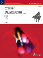 100 Easy Exercises: Op. 139: Piano