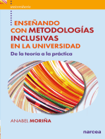 Enseñando con metodologías inclusivas en la Universidad: De la teoría a la práctica
