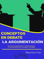 Conceptos en Debate. La Argumentación: CONCEPTOS EN DEBATE