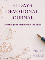 31-days Devotional Journal: Journal your month with the Bible